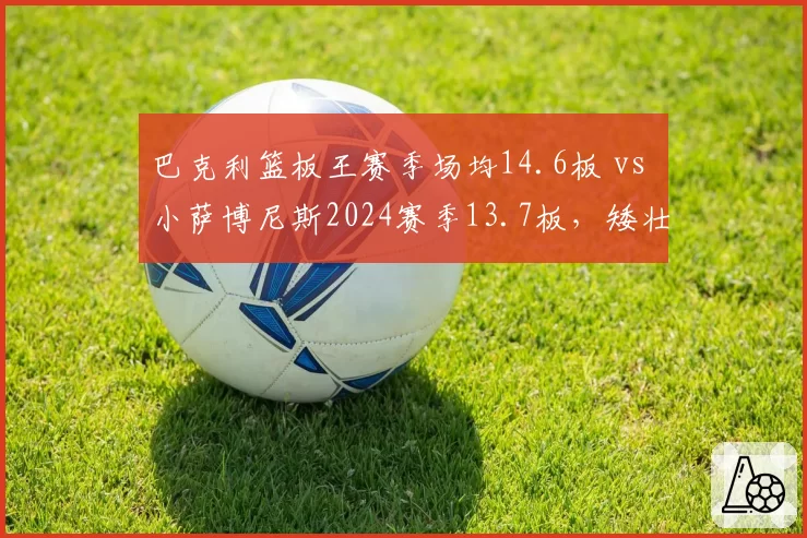巴克利篮板王赛季场均14.6板 vs 小萨博尼斯2024赛季13.7板,矮壮内线生存空间对比