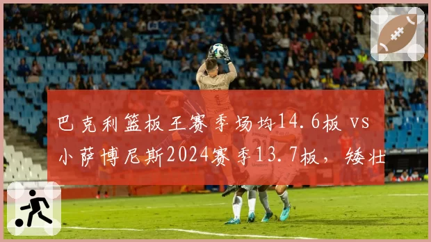 巴克利篮板王赛季场均14.6板 vs 小萨博尼斯2024赛季13.7板，矮壮内线生存空间对比
